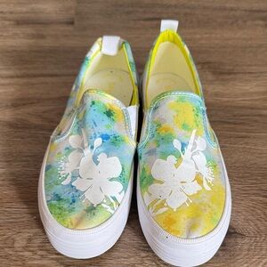Sperry Multicolor Floral Slip-On Sneakers